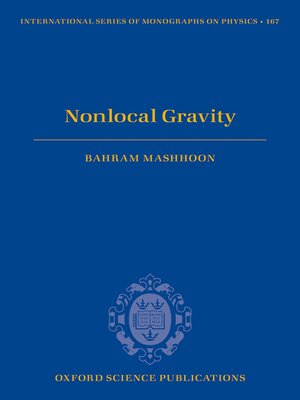cover image of Nonlocal Gravity